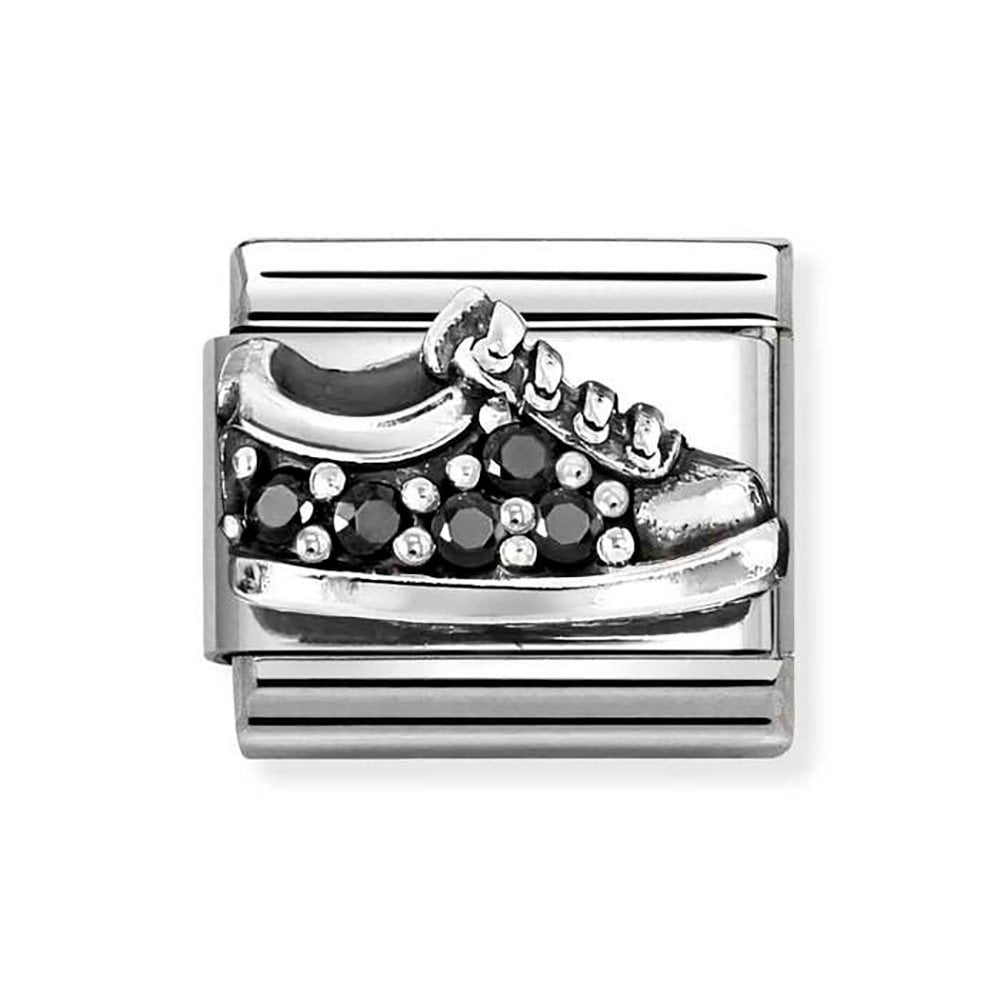 Nomination Composable Classic Black Cubic Zirconia Sneaker 330327/18