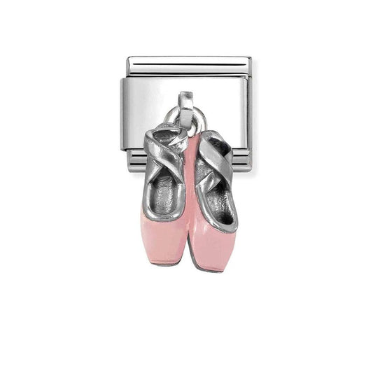 Nomination Composable Classic Dangle Ballet Shoes Pink  331805/21