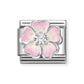 Nomination Composable Classic Flower Pink Fade Cubic Zirconia 330321/17