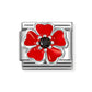 Nomination Composable Classic Poppy Black Cubic Zirconia 330321/19