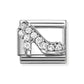 Nomination Composable Classic Cubic Zirconia High Heeled Shoe 330328/23