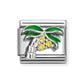 Nomination Composable Classic Palm Tree Yellow Cubic Zirconia 330328/22
