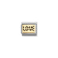Nomination Composable Classic Gold Digital Love Charm 030166/70