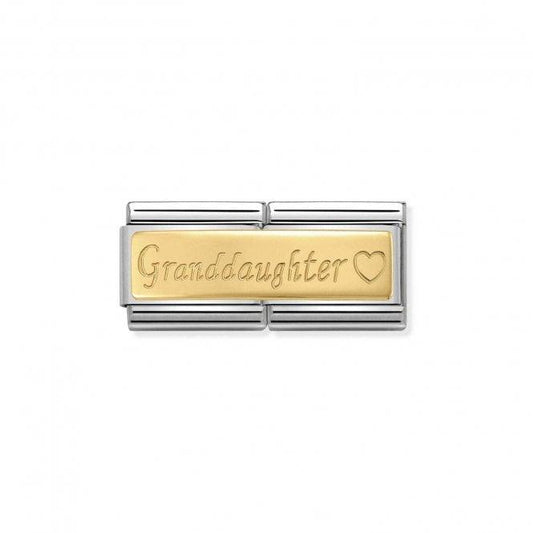 Nomination Double Gold Granddaughter 030710/15