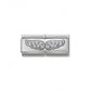 Nomination Silver and CZ Double Angel Wings Charm 330732/01