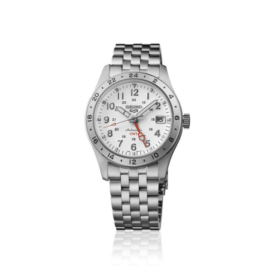 Seiko 5 Sports ‘Overwhite’ Field GMT Watch SSK059K1