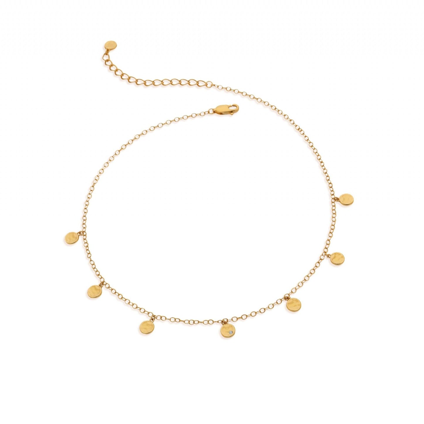 Hot Diamonds x Golden Edit Lunar Drops Choker DN148