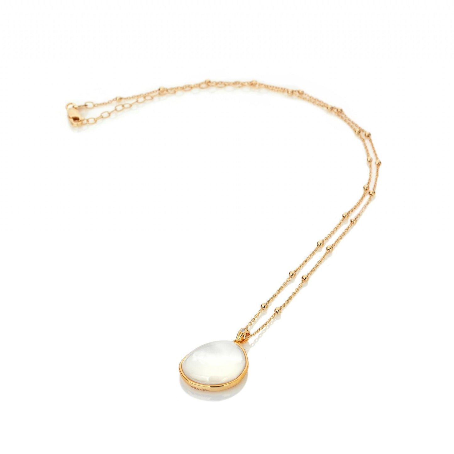 Hot Diamonds x Golden Edit Calm Mother of Pearl Pendant DP842