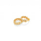 Hot Diamonds x Golden Edit Beach Hoop Earrings DE659