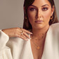 Hot Diamonds x Golden Edit Soul Statement Hoop Earrings DE672