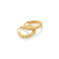 Hot Diamonds x Golden Edit Believe Hoop Earrings DE685