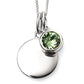 Sterling Silver August Birthstone Necklace