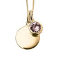 Yellow Gold Plated June Birthstone Necklace