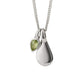 Sterling Silver Peridot August Birthstone Necklace