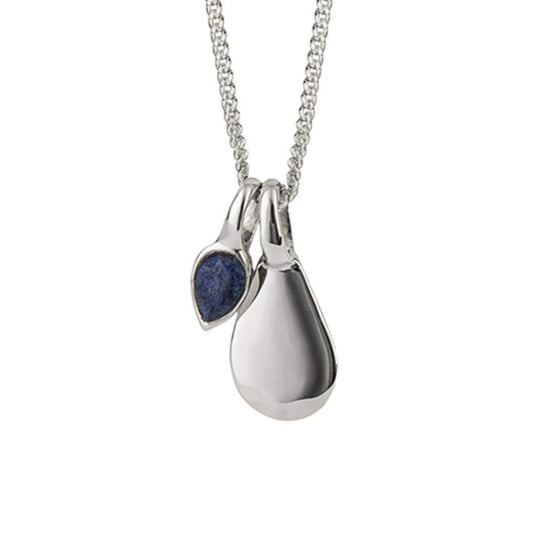 Sterling Silver Lapis Lazuli September Birthstone Necklace