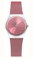 Bering Classic Pink Dial With Pink Mesh Bracelet Watch 12927-989