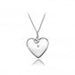Hot Diamonds Sterling Silver Romantic Heart Locket and Chain DP132