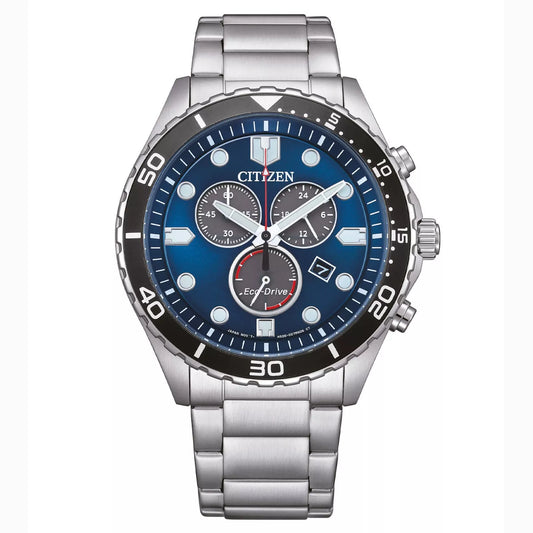 Citizen Eco-Drive Gents Chronograph Watch AT2560-84L