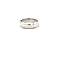 18ct White Gold 6mm Flat Luxury Court Ring Size S