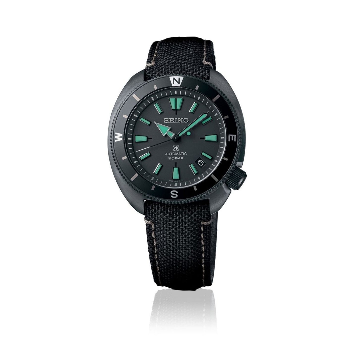Seiko Prospex 'Black Series' Tortoise SRPH99K1 Strap Watch