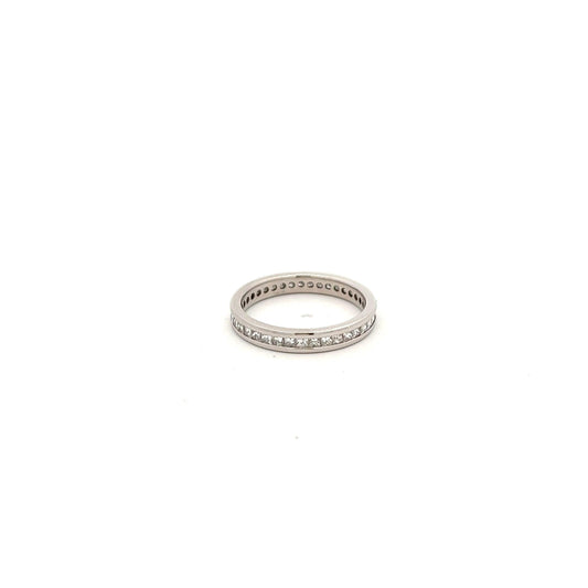 Platinum 1.00ct Princess Cut Diamond Ring - Judith Hart Jewellers
