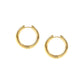 Nomination Unconditionally Yellow Gold Plated Hoop Earrings 029103/012