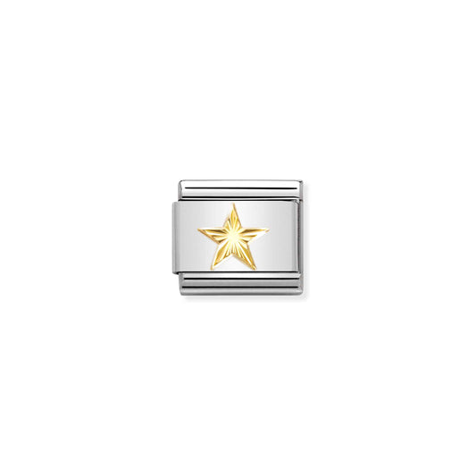 Nomination Composable Gold Star Charm 030149/55