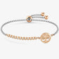 Nomination Milleluci Tree of Life Bracelet in Silver with CZ and Rose Gold 028009/017