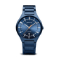 Bering Titanium Blue Dial Watch 11739-797 - Judith Hart Jewellers