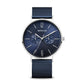 Bering Classic Polished Blue Dial Watch 14240-303 - Judith Hart Jewellers