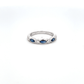 18ct White Gold Marquise Cut Sapphire and Diamond Ring - Judith Hart Jewellers
