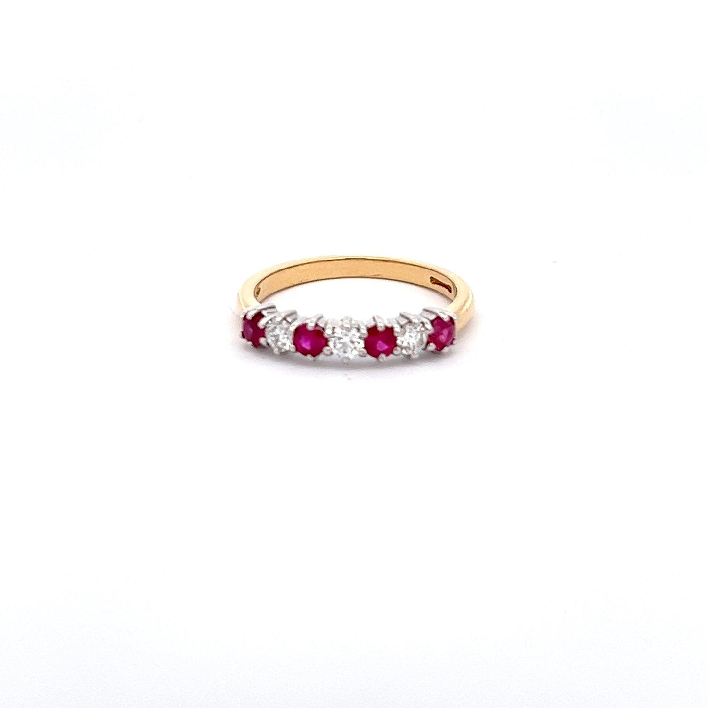 18ct Yellow Gold Ruby and Diamond Ring - Judith Hart Jewellers