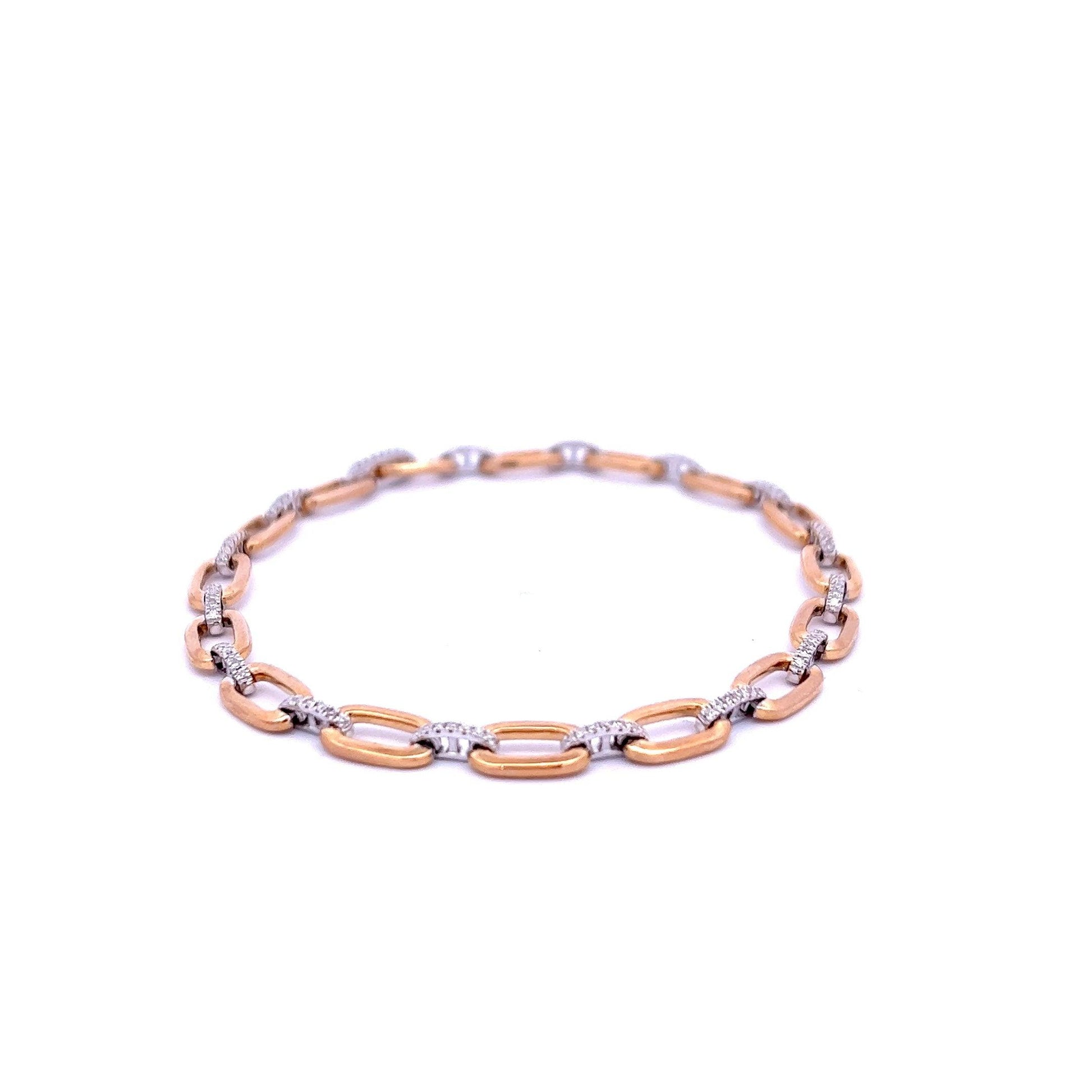 9ct Yellow Gold Diamond Bracelet - Judith Hart Jewellers