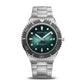 Bering Arctic Sailing Green Dial Stainless Steel Watch 18940-708 - Judith Hart Jewellers