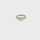 18ct White Gold 0.64ct Brilliant Cut Diamond Ring