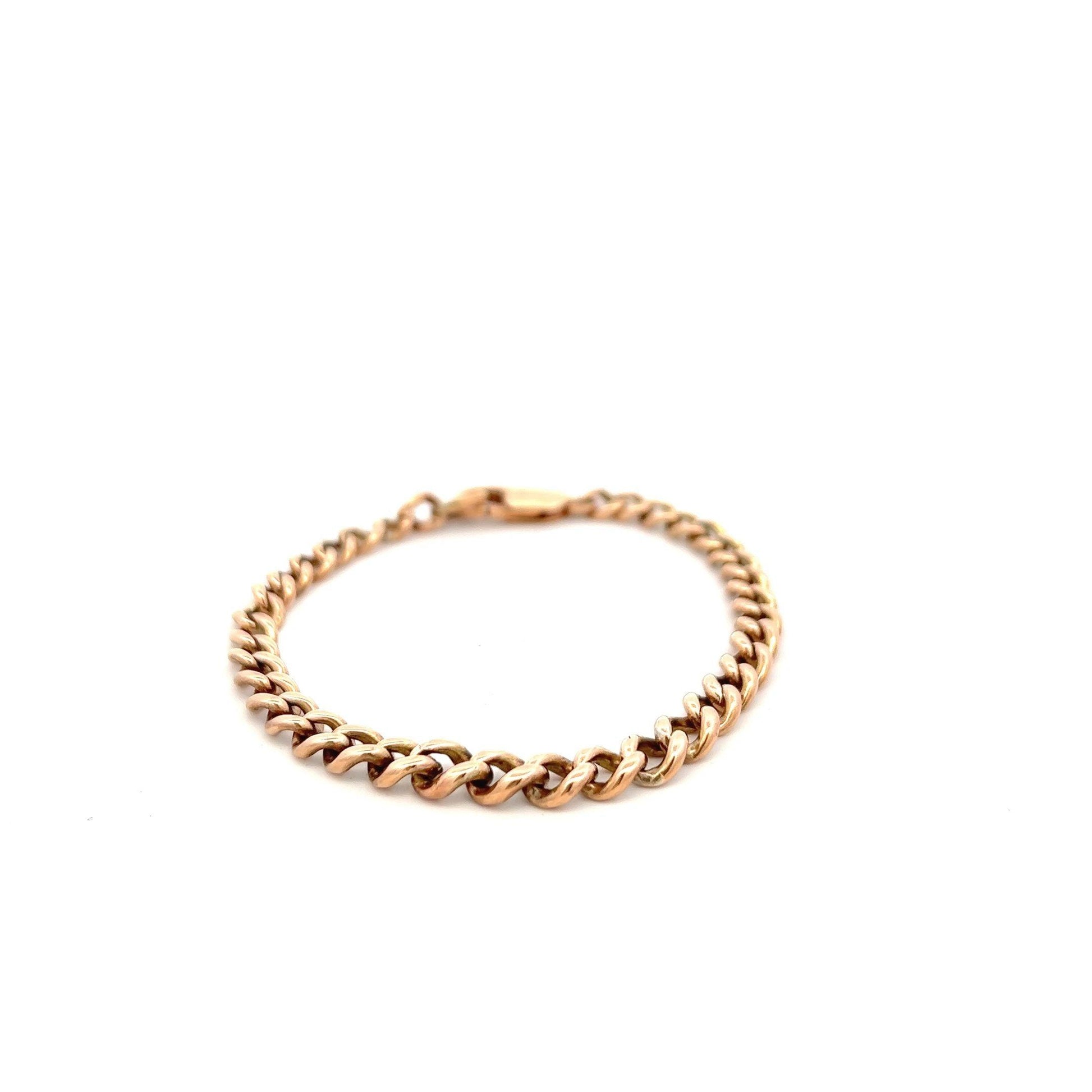 Pre-Owned 9ct Rose Gold Curb Chain - Judith Hart Jewellers