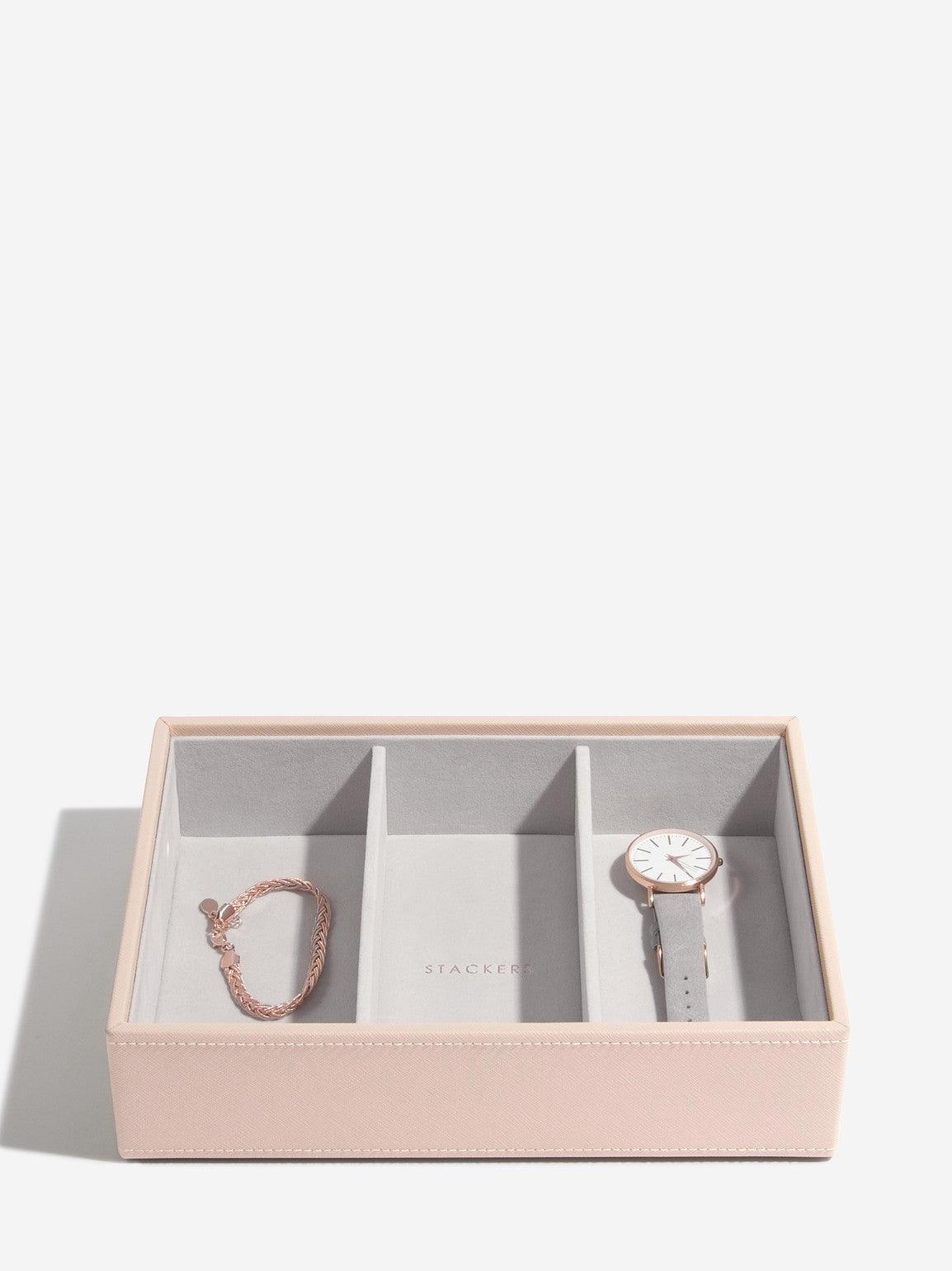 Stackers Blush Pink Jewellery Storage Box Layer - Judith Hart Jewellers