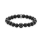 Thomas Sabo Sterling Silver and Obsidian Bracelet A1085 - Judith Hart Jewellers