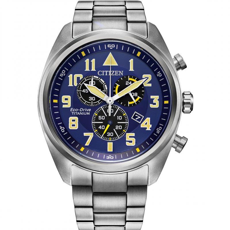 Citizen SUPER TITANIUM™ CHRONOGRAPH AT2480-57L - Judith Hart Jewellers