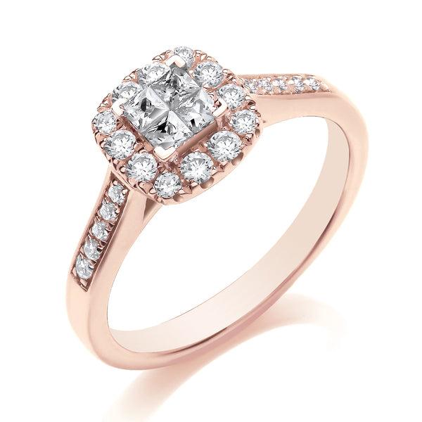 CCG01 Princess Engagement Ring