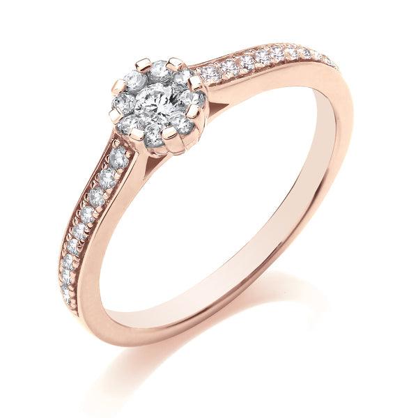 CRG02 Round Engagement Ring