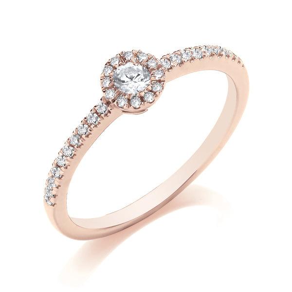 CRW01 Round Engagement Ring