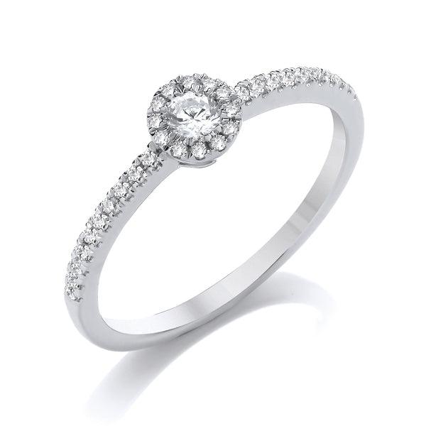 CRW01 Round Engagement Ring