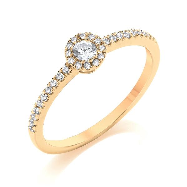 CRW01 Round Engagement Ring