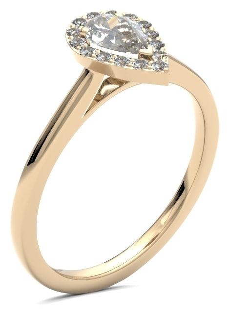 DHP01 Pear Engagement Ring