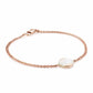 Jersey Pearl Dune Rose Gold Plated South Sea Mother of Pearl Bracelet - Judith Hart Jewellers