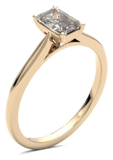 EPP01 Emerald Engagement Ring