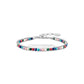 Thomas Sabo Sterling Silver Multicoloured LoveBridge Bracelet LBA0119 - Judith Hart Jewellers