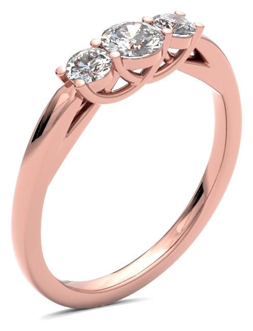 M3R01 Round Engagement Ring