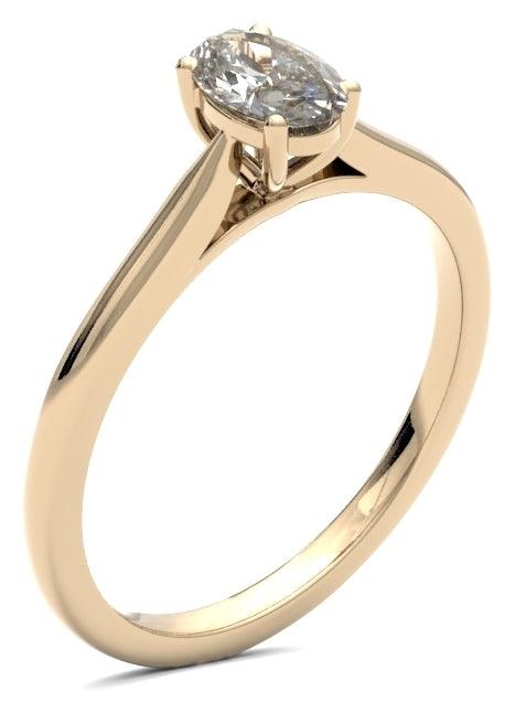 OPP01 Oval Engagement Ring